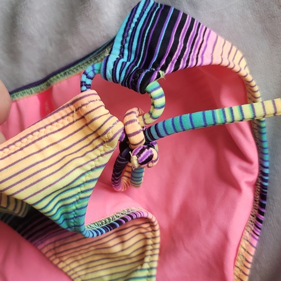 Victoria's Secret striped bikini Bottoms - Picture 2 of 5